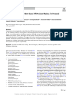 The Challenges of Algorithm-Based HR Decision-Maki