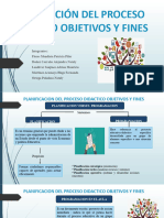 Planificación Del Proceso Didáctico Objetivos y Fines