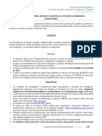 Convocatoria de Apoyos para Asistencia A Eventos Academicos 2024 I