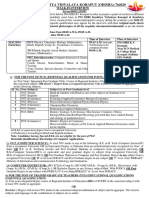 Walk in Interview Eligibility Criteria and Biodata Form - 0