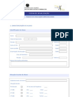 1 - Ficha Sinalização-Pedido de Avaliação Especializada