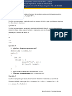 Ejercicio 1.: Introduzca El Número de Líneas: 4