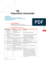 17 Item 196 Polyarthrite Rhumatoïde - Collège Rhumato 20