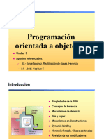 U09. - Programacion Orientada A Objetos II Ver3