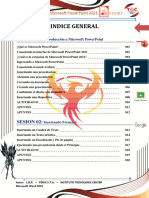 Indice Manual de Microsoft PowerPoint 2021 Plantilla-Libro-17x24