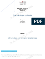 Pharmacologie - Chapitre 1