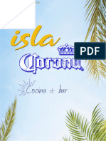 Isla Corona Menu