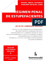 ASTURIAS-LEMA - Regimen Penal de Estupefacientes. 2021