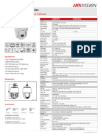 Hikvision - Ds 2de7186 A - Data Sheet