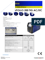 Apollo 200 Tig Ac/Dc: Ficha Técnica