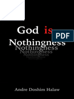 God Is Nothingness Awakening To Absolute Non-Being by Andre Halaw