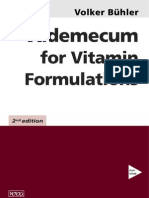 Vademecum For Vitamin Formulations