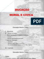 Slide Educação Moral e Cívica