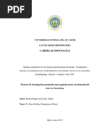 Análisis Comparativo de Las Técnicas Queiloscópicas de Suzuki-Tsuchihashi y Renaud Comunidad Chambapongo. Salcedo - Cotopaxi - Año 2016 - Molina Mogrovejo - 2017