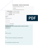 Examen - Gestion de Almacenes - Equipos e Instalaciones