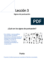 Lección 3