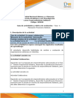 Fase 4 - Planeación Financiera Solidaria