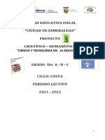 3-Proyecto Quinto Grado - Semana de La 15 A La 19