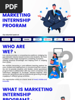 Marketing Internship Program