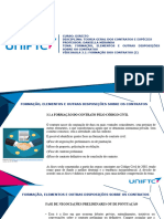 Aula 3.1 - Formação, Elementos e Outras Disposições Sobre Os Contratos