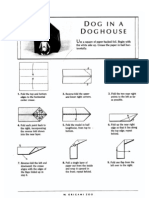 Origami - Dog in A Doghouse