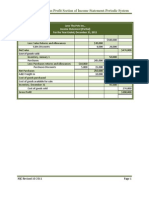 Gross Profit Section of Income Statement-Periodic System