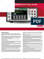 DMM6500-903-01B Quick Start Guide