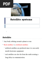 Chapter 6 - Satellite Systems