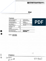 Ge Dde5100m Use and Care Manual 15