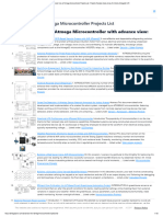 Advanced View of Atmega Microcontroller Projects List - Projects Tutorials Code Library For Atmels Atmega32 AVR