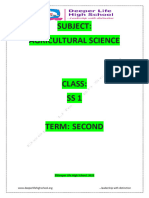 SS 1 Agric Science 2ND Term E-Note