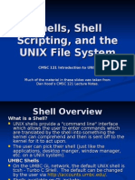 Shells, Shell Scripting, and The UNIX File System