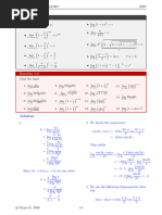 Limit Worked Examples