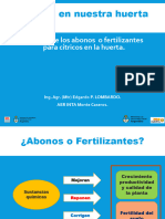 Presentacion Abonos o Fertilizantes