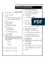 Electrochemistry