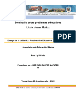 Ensayo de Problemas Educativos PDF