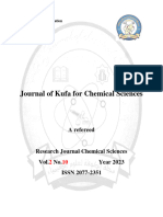 Journal of Kufa For Chemical Sciences: A Refereed