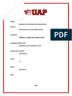 Curso: Derecho de Comercio Internacional Título: Evolucion de La Lex Mercatoria