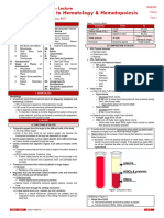 Hematology 1 Lecture