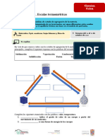 Secundaria: Caliente o Frío Escalas Termométricas