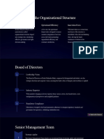 Overview of The Organisational Structure