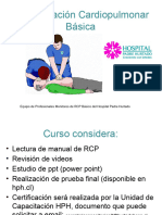 Reanimacion Cardiopulmonar Basico 2021