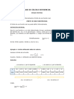 Definición Informal Del Límite