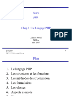 Chap 1: Le Langage PHP