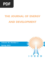 Journal of Energy and Development, Vol. 48. No. 2 