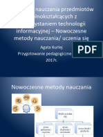 Nowoczesne Netody Nauczania Agata Kurlej