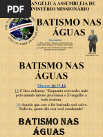 Batismo Nas Águas