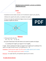 Chap2-Angles Opposes Par Le Sommet Angles Alternes - Internes Et Angles Correspondants