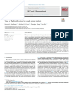 NDT and E International: Stewart G. Haslinger, Michael.J.S. Lowe, Zhengjun Wang, Fan Shi