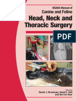 BSAVA Manual of Canine and Feline Head, Neck and Thoracic Surgery